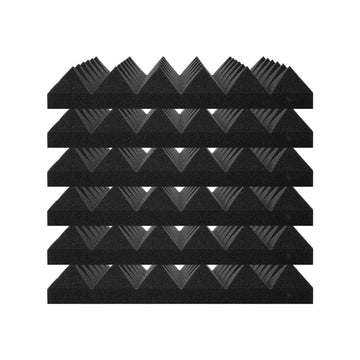 VEVOR Acoustic Foam Panels 24 Pack 12 x 12 x 2 in for Studio Wall and Ceiling