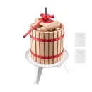 Fruit Wine Press Manual Press for Wine Making 3.2 Gal/12L Wood Basket-1