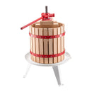 Fruit Wine Press Manual Press for Wine Making 3.2 Gal/12L Wood Basket-9