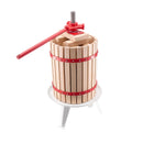Fruit Wine Press Manual Press for Wine Making 4.75 Gal/18L Wood Basket-10