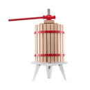 Fruit Wine Press Manual Press for Wine Making 4.75 Gal/18L Wood Basket-11