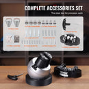 VEVOR Engraving Block 5 inch Ball Vise Setting Jewelry Ball Vise Engraving with 34PCS Attachment and Rubber Base-3