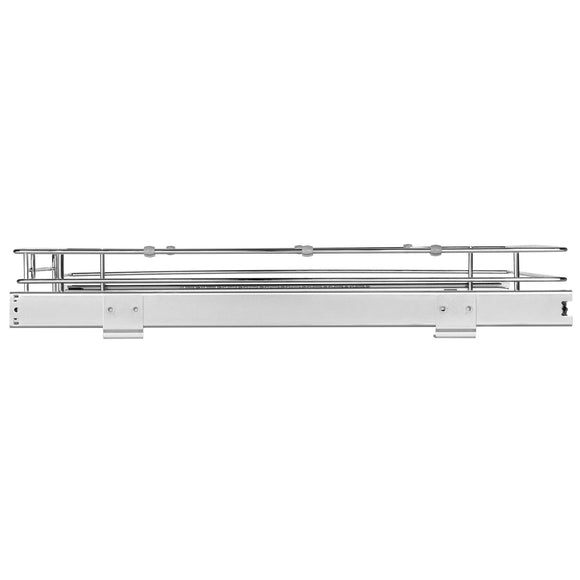 34x53 cm Pull Out Cabinet Organizer, Heavy Duty Slide Out Pantry Shelves, Chrome-Plated Steel Roll Out Drawers, Sliding Drawer Storage for Home, Inside Kitchen Cabinet, Bathroom, Under Sink