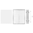 VEVOR 34x53 cm Pull Out Cabinet Organizer, Heavy Duty Slide Out Pantry Shelves, Chrome-Plated Steel Roll Out Drawers, Sliding Drawer Storage for Home, Inside Kitchen Cabinet, Bathroom, Under Sink-9