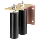Sliding Gate Kit 6” Rolling Hardware with L-Bracket Adjustable for Door-11
