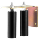 VEVOR Sliding Gate Kit 6” Rolling Hardware with L-Bracket Adjustable for Door-8