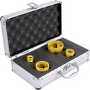 VEVOR Diamond Drill Bits 4PCS Diamond Hole Saw 25/35/50/68mm Tile Hole Saw Kit Vacuum Brazed Diamond Drill Bit 0.59in/15mm Segment Tile Hole Saw w Storage Case for Tile Ceramic Porcelain Marble Stone-9