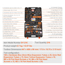 Tool Kit 216 Piece General Household Hand Tool Set with Portable Tool Case-7