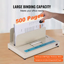 Thermal Binding Machine, 500 Sheets Capacity Book Binding Machine, Thermal Book Binder 50mm Binding Thickness A3(Short Edge)/A4/A5 Document, with Infrared Optical Detection-4