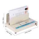 Thermal Binding Machine, 500 Sheets Capacity Book Binding Machine, Thermal Book Binder 50mm Binding Thickness A3(Short Edge)/A4/A5 Document, with Infrared Optical Detection-8