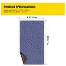 Indoor Outdoor Rug Carpet Blue 6x23ft Area Rugs Runner for Patio Deck, 1.8x7m-7
