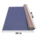 Indoor Outdoor Rug Carpet Blue 6x23ft Area Rugs Runner for Patio Deck, 1.8x7m-8