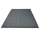 Dump Truck Mesh Tarp, 5 x 14 ft, PVC Coated Black Heavy Duty Cover with 5.5" 18oz Double Pocket, Brass Grommets, Reinforced Double Needle Stitch Webbing Fits Manual or Electric Dump Truck System-11