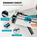 Manual Tile Cutter, 1200mm, Porcelain Ceramic Tile Cutter with Tungsten Carbide Cutting Wheel, Infrared Positioning, Anti-Skid Feet, Double Rails for professional installers or beginners-4