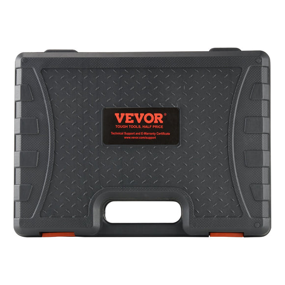 VEVOR Hole Saw Kit, 18 PCS Saw Blades, 6 Drill Bits, 1 Hex Wrench, Bi Metal M42 Hole Saw Set with Carrying Case, General Purpose Size from 3/4" to 4-1/2", Ideal for Wood Board, Iron and Plastic Plate