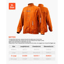 Flame-Resistant Welding Jacket Heavy Duty Leather Welding Jacket XL Size-7