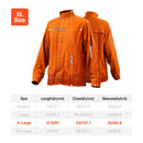 Flame-Resistant Welding Jacket Heavy Duty Leather Welding Jacket XL Size-8