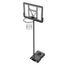 Basketball Hoop, 4-10 ft Adjustable Height Portable Backboard System, 44 inch Basketball Hoop & Goal, Kids & Adults Basketball Set with Wheels, Stand, and Fillable Base, for Outdoor/Indoor-1