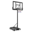 Basketball Hoop, 4-10 ft Adjustable Height Portable Backboard System, 44 inch Basketball Hoop & Goal, Kids & Adults Basketball Set with Wheels, Stand, and Fillable Base, for Outdoor/Indoor-9