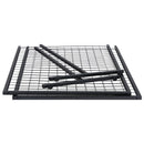 2' x 5.6' Grid Wall Panels Tower, 2 Packs Wire Gridwall Display Racks with T-Base Floorstanding, Double Side Gridwall Panels for Art Craft Shows, Retail Display with Extra Clips and Hooks-12