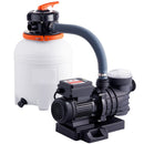 Sand Filter Above Ground with 285W Pool Pump 10,000 L/H Flow 6-Way Valve-12