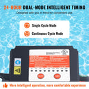 Sand Filter Above Ground with 850W Pool Pump 18,000 L/H Flow 6-Way Valve-3