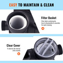 Sand Filter Above Ground with 850W Pool Pump 18,000 L/H Flow 6-Way Valve-5