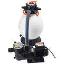 Sand Filter Above Ground with 850W Pool Pump 18,000 L/H Flow 6-Way Valve-11