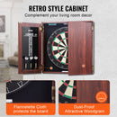 VEVOR Dartboard and Cabinet Set Official Size Complete Accessory Steel Tip Dart-5