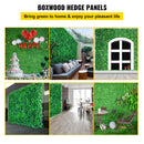 Artificial Boxwood Panels, 20 PCS 20\"x20\" Boxwood Hedge Wall Panels, PE Artificial Grass Backdrop Wall 1.6\", Privacy Hedge Screen for Decoration of Outdoor, Indoor, Garden, Fence, and Backyar-2