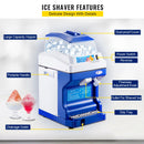 Commercial Ice Shaver Ice Shaving Machine Crusher Snow Cone Maker 200KG/H-7