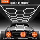 VEVOR Hexagon Garage Lights 86400LM 5 Grid Honeycomb LED Shop Ceiling Light-2