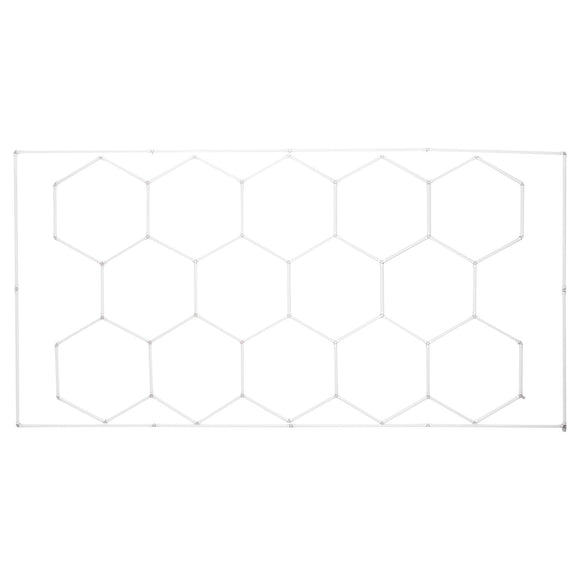 VEVOR Hexagon Garage Lights 86400LM 5 Grid Honeycomb LED Shop Ceiling Light