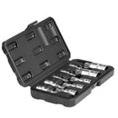 XZN Triple Square Spline Bit Socket Set 10-Piece M4-M18 Cr-V Steel Storage Case-10