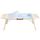 1500 Piece Puzzle Board with Folding Leg Portable Wooden Jigsaw 86x63cm-9