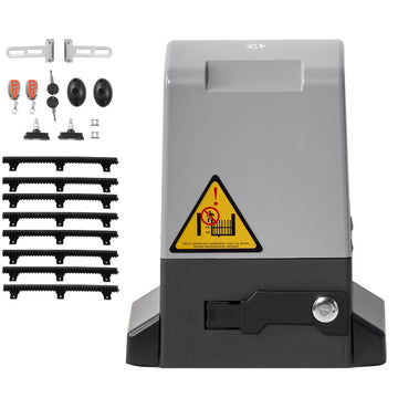 400W Electric Sliding Gate Opener 1000kg Chain Drive Infrared Sensor