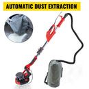 Drywall Sander 750W Electric, Electric Sander Variable Speed 800-1750RPM, Drywall Sander Foldable Sheetrock Sander, with Telescope Handle ,Vacuum Bag Drywall Sanders 6 Sand Pads-5