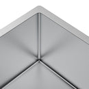 Kitchen Sink, 304 Stainless Steel Drop-In Sinks, Undermount Single Bowl Basin with Accessories(Pack of 3), Household Dishwasher Sinks for Workstation, RV, Prep Kitchen, and Bar Sink, 32 inch-12