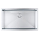 VEVOR Kitchen Sink, 304 Stainless Steel Drop-In Sinks, Undermount Single Bowl Basin with Accessories(Pack of 3), Household Dishwasher Sinks for Workstation, RV, Prep Kitchen, and Bar Sink, 32 inch-1