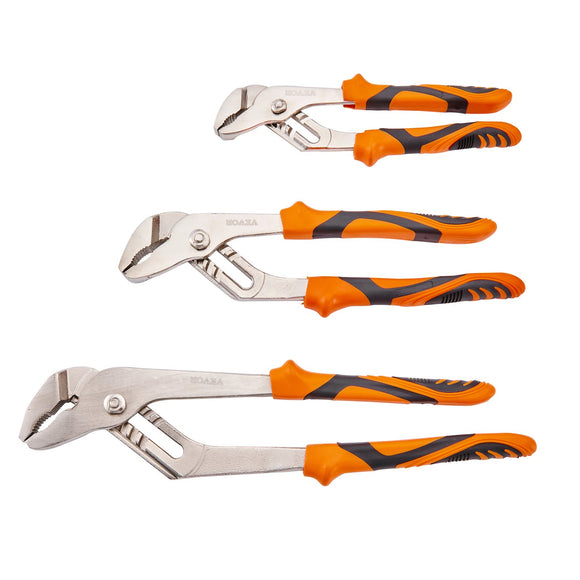 VEVOR Groove Joint Pliers Set Water Pump Pliers 3-Piece 12