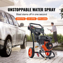 Gas Pressure Washer Gas Powered Washer 3400 PSI 2.6 GPM 210cc 5 Nozzles-2