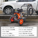 Gas Pressure Washer Gas Powered Washer 4400 PSI 4.0 GPM 390cc 5 Nozzles-7