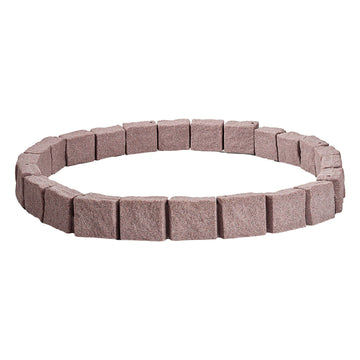Fake Stone Landscape Edging1190 x 100 x 155mm Lawn Edging Fade-Resistant Brown