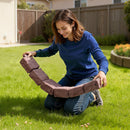 Fake Stone Landscape Edging1190 x 100 x 155mm Lawn Edging Fade-Resistant Brown-8