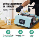Tumbler Heat Press Machine 11-30oz Mug Press Sublimation Tumblers Green-4