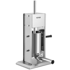 VEVOR Sausage Stuffer 5LBS/3L Capacity Homemade Sausage Maker Stainless Steel