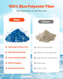 VEVOR Pool Filter Balls for Sand Filter Pump Swimming Pool 0.71 kg Reusable Blue-1