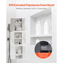Shower Niche 40.6 x 50.8 x 10.2 cm Recessed Wall Divider Shelf Bathroom-3