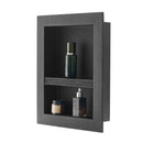 Shower Niche 40.6 x 50.8 x 10.2 cm Recessed Wall Divider Shelf Bathroom-9