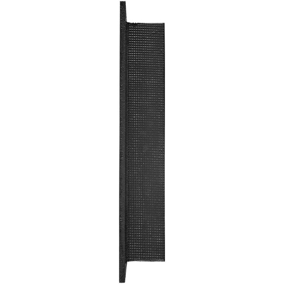 Shower Niche Ready for Tile 40.64 x 60.96 cm, 16 x 24 inch Double Shelf Organizer, Square Corners Wall-inserted Niche Recessed, Sealed Protection Modern Soap Storage Niche for Shower Bathroom, Black